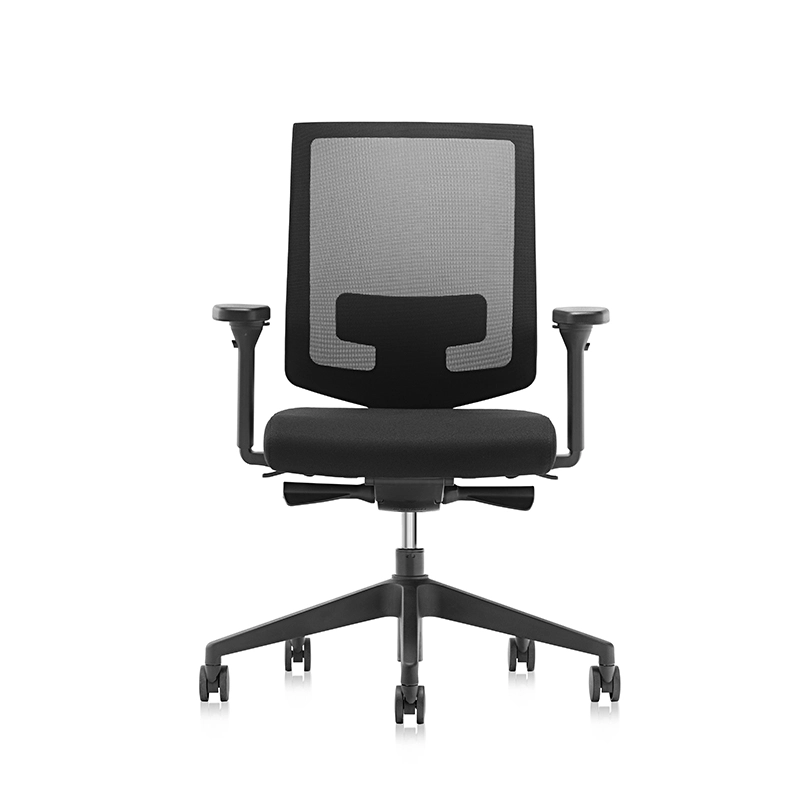 All Mesh Black Office Chair Computador Tarefa Giratória Ergonômica Chair-T8 Maxy-EU 