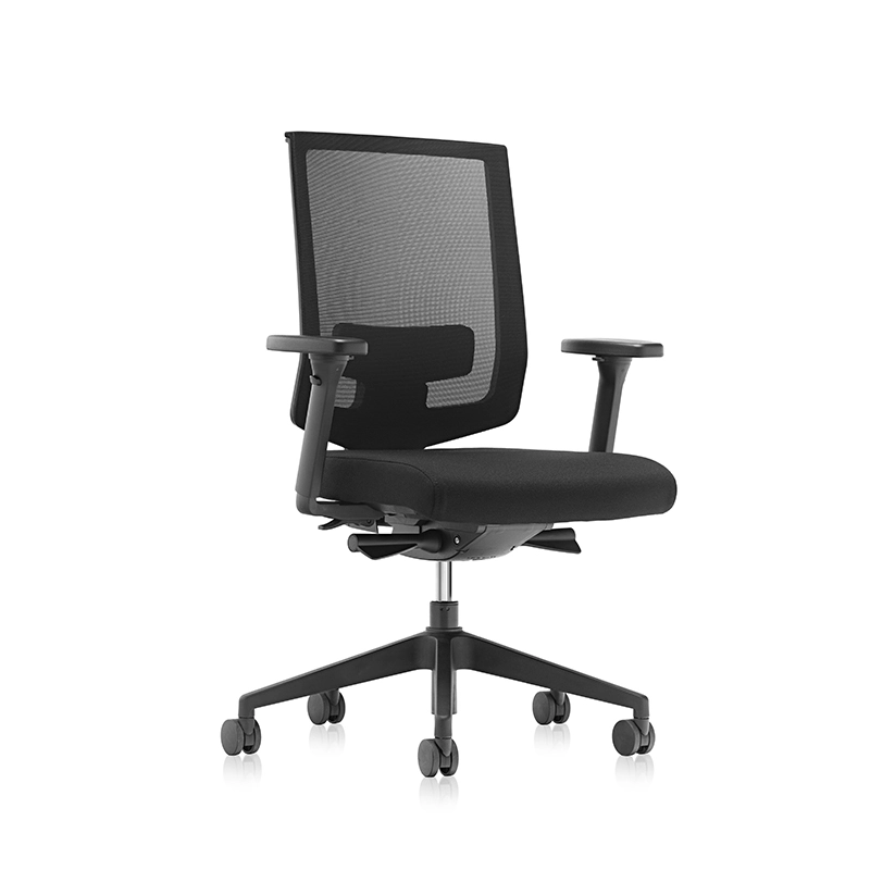 All Mesh Black Office Chair Computador Tarefa Giratória Ergonômica Chair-T8 Maxy-EU 