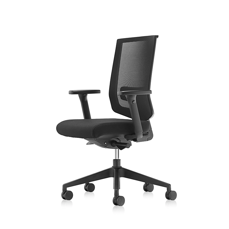 All Mesh Black Office Chair Computador Tarefa Giratória Ergonômica Chair-T8 Maxy-EU 