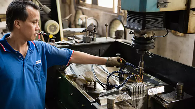 Fabricação de cadeiras de escritório 